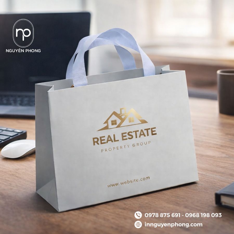 In Túi Giấy Bất Động Sản

